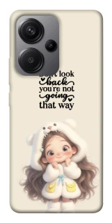 Чехол на Xiaomi Redmi Note 13 Pro+ Don't look back фото 1 из 1