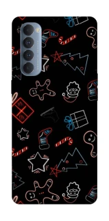 Чохол на Oppo Reno 4 Pro Christmas spirit ver.6 фото 1 з 1