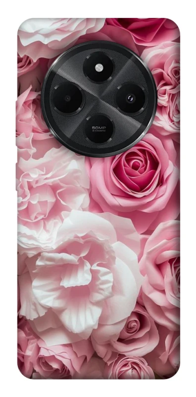 Чехол на Xiaomi Poco C75 Розовые цветы фото 1 из 1