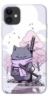 Чехол на Apple iPhone 11 (6.1") Samurai cat фото 1 Чехол на Apple iPhone 11 (6.1") Samurai cat фото 1 из 1