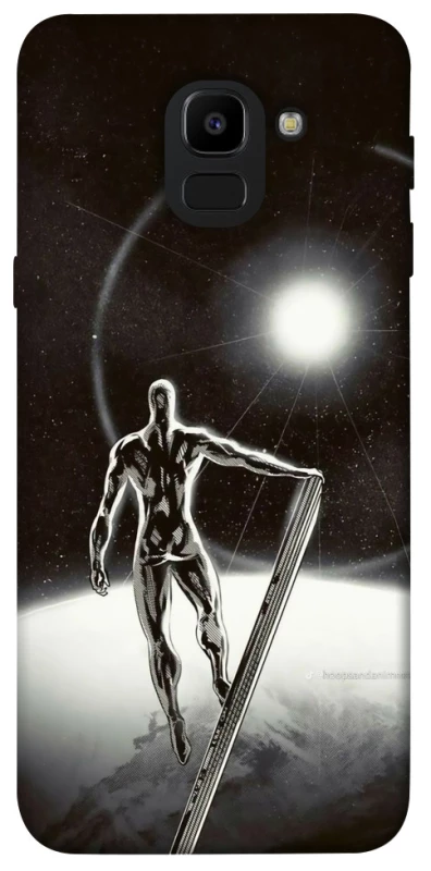 Чохол на Samsung J600F Galaxy J6 (2018) Срібний серфер фото 1 з 1