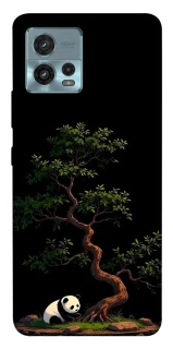 Чохол на Motorola Moto G72 Panda and tree фото 1 з 1