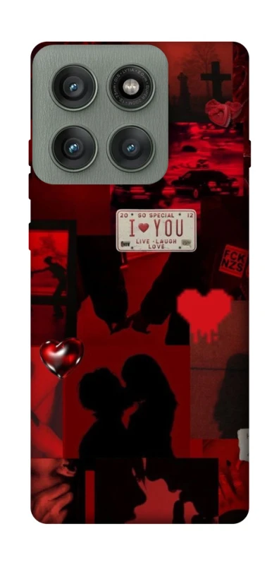 Чехол на Motorola Edge 60 Pro Love collage ver.2 фото 1 из 1