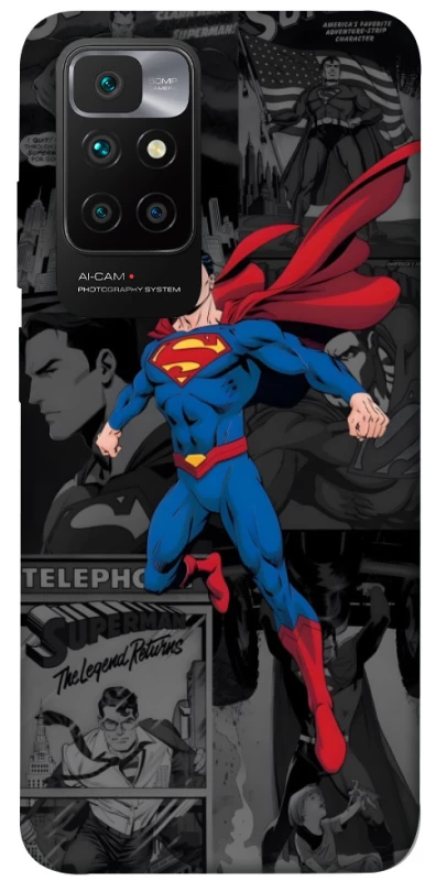 Чехол на Xiaomi Redmi 10 superman comics фото 1 из 1