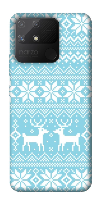 Чохол на Realme Narzo 50A Новорічний v10 фото 1 з 1