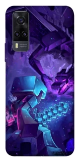 Чохол на Vivo Y31 Minecraft dragon фото 1 з 1
