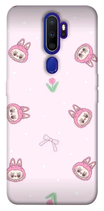 Чохол на Oppo A5 (2020) / Oppo A9 (2020) Labubu Flower фото 1 з 1