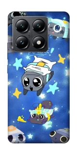 Чехол на Xiaomi 14T Pebble kitten stars фото 1 из 1