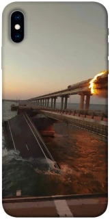 Чохол на Apple iPhone X (5.8") Кримський міст втомився фото 1 з 1