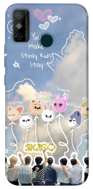 Чохол на TECNO Spark 6 Go Stray Kids Full Force фото 1 з 1