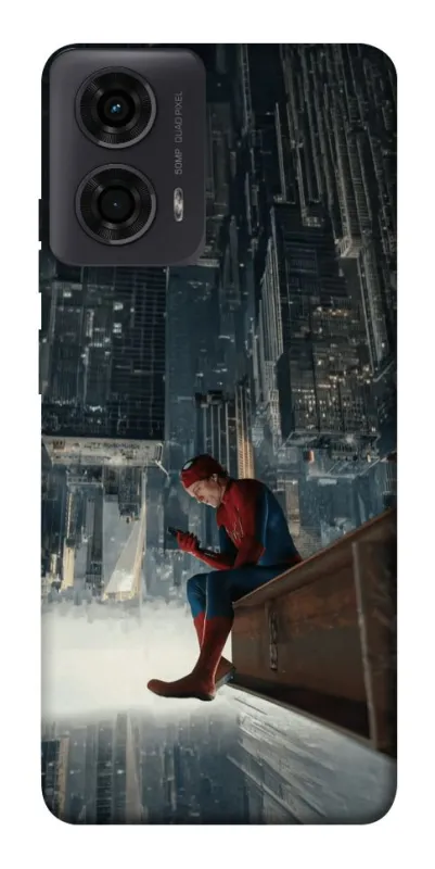 Чехол на Motorola Moto G04 Spider Man ver.5 фото 1 из 1