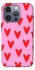 Чехол на Apple iPhone 16 Pro Max Red hearts 2 фото 1 из 1