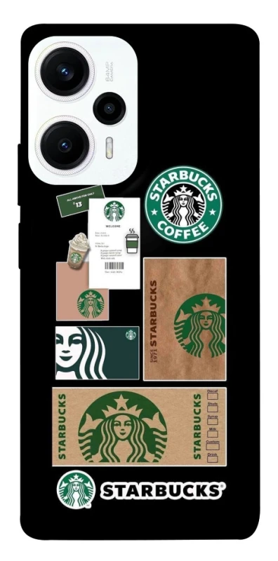 Чохол на Xiaomi Poco F5 / Note 12 Turbo Starbucks coffee фото 1 з 1