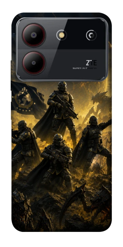Чохол на ZTE Blade A54 4G HELLDIVERS ver.2 фото 1 з 1