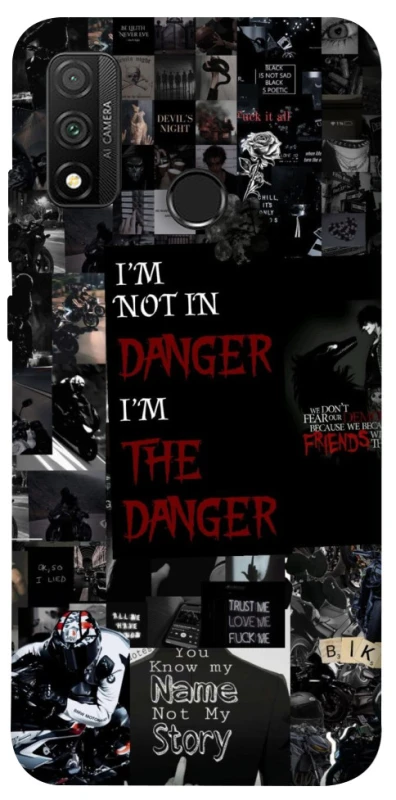 Чохол на Huawei P Smart (2020) Danger collage фото 1 з 1