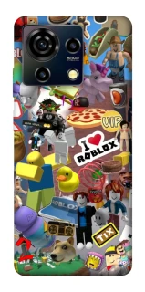 Чехол на ZTE Blade V50 Vita Roblox collage ver.5 фото 1 из 1