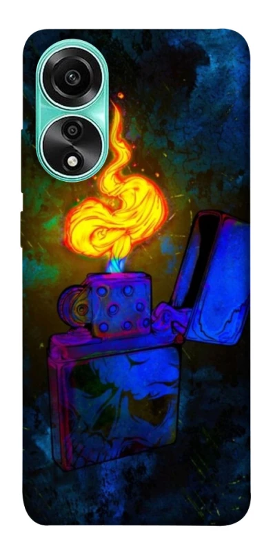 Чохол на Oppo A78 4G Запальничка фото 1 з 1
