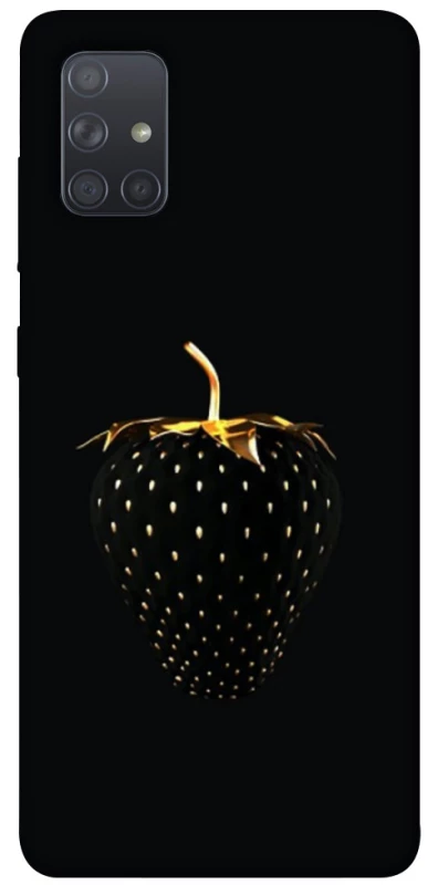 Чохол на Samsung Galaxy A71 Чорна полуниця фото 1 з 1