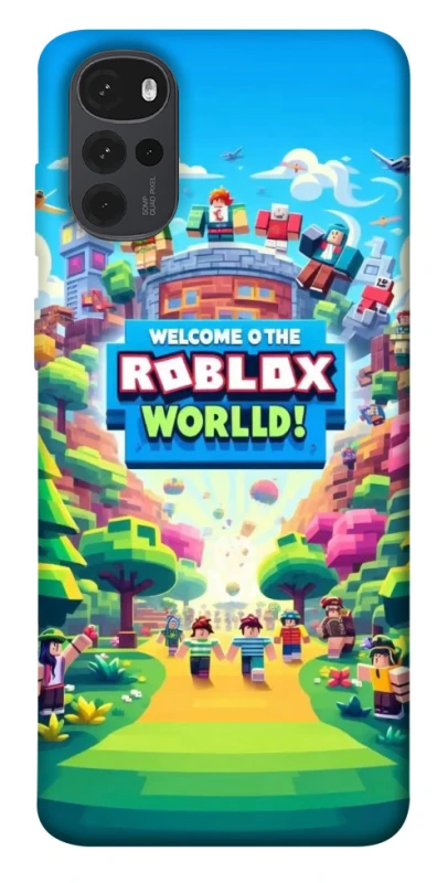 Чохол на Motorola Moto G22 Roblox World фото 1 з 1