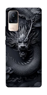 Чехол на Xiaomi Civi 6 black dragon фото 1 из 1