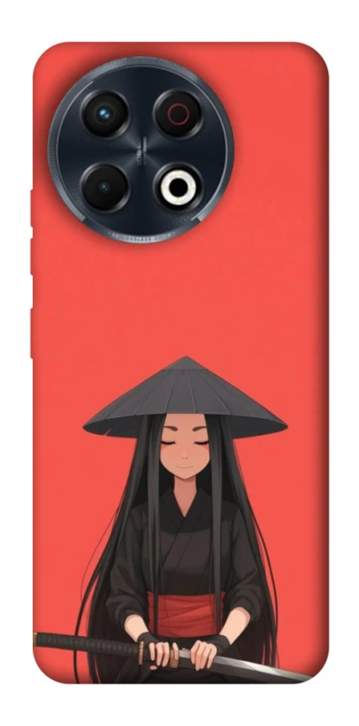 Чохол на TECNO Spark 30 Pro (KL7) Red samurai фото 1 з 1