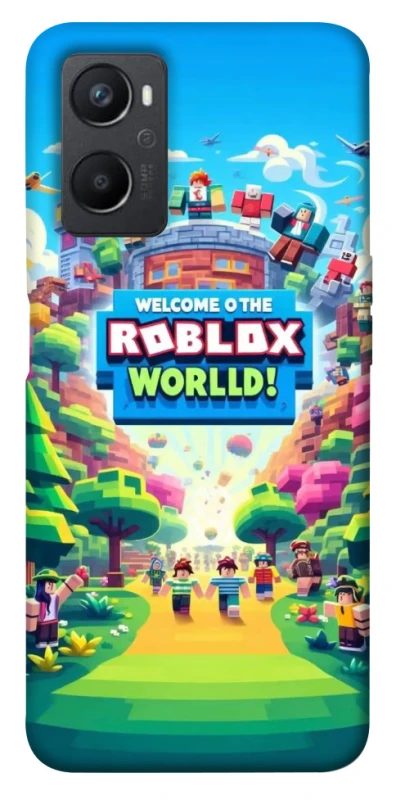 Чехол на Oppo A96 Roblox World фото 1 из 1