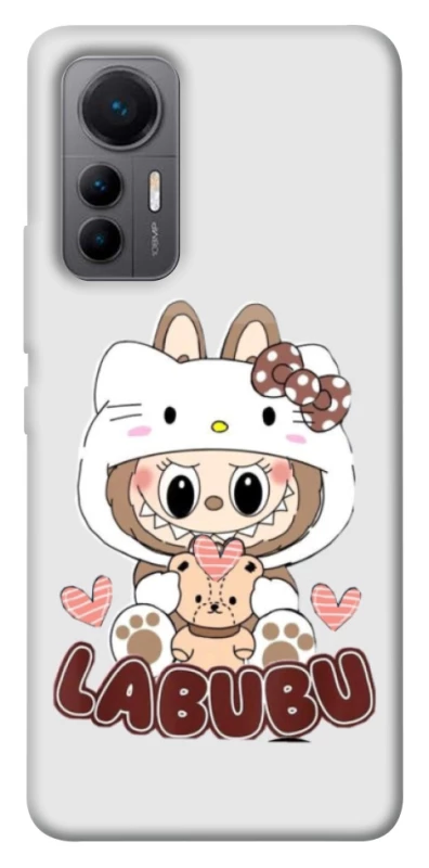 Чехол на Xiaomi 12 Lite Hello Kitty Labubu фото 1 из 1