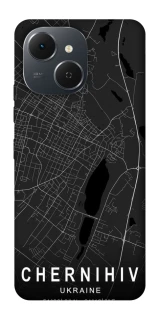 Чохол на TECNO Spark 40C Chernihiv map фото 1 з 1