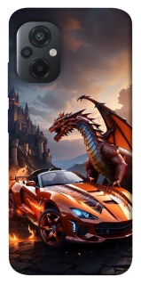 Чохол на Xiaomi Poco M5 Сar and dragon фото 1 з 1