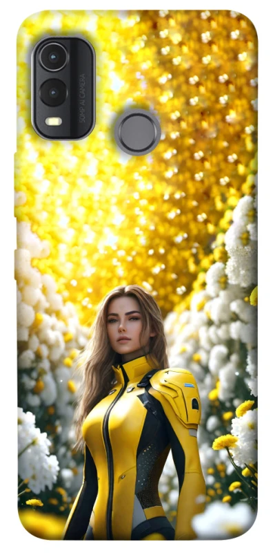 Чохол на Nokia G11 Plus Cyber space girl ver.2 фото 1 з 1