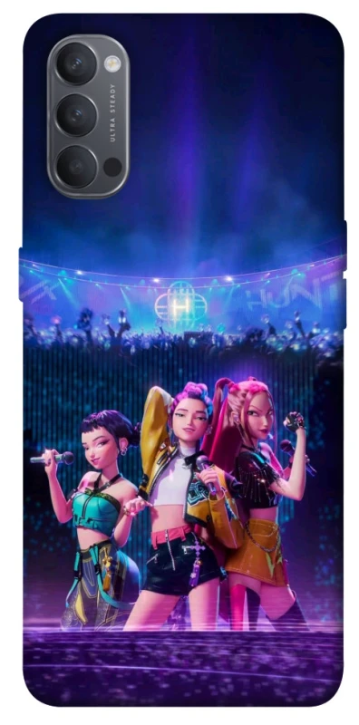 Чохол на Oppo Reno 4 K-Pop Demon Hunters ver.3 фото 1 з 1