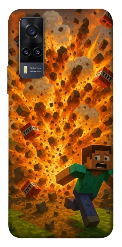 Чохол на Vivo Y31 Minecraft v7 фото 1 з 1