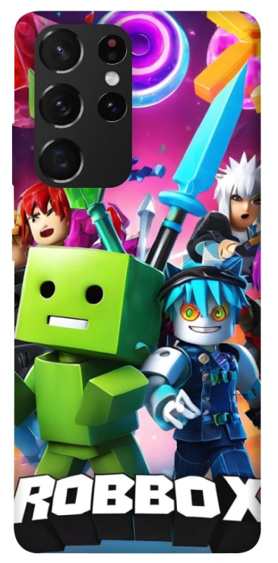 Чохол на Samsung Galaxy S21 Ultra Roblox gaming heroes фото 1 з 1