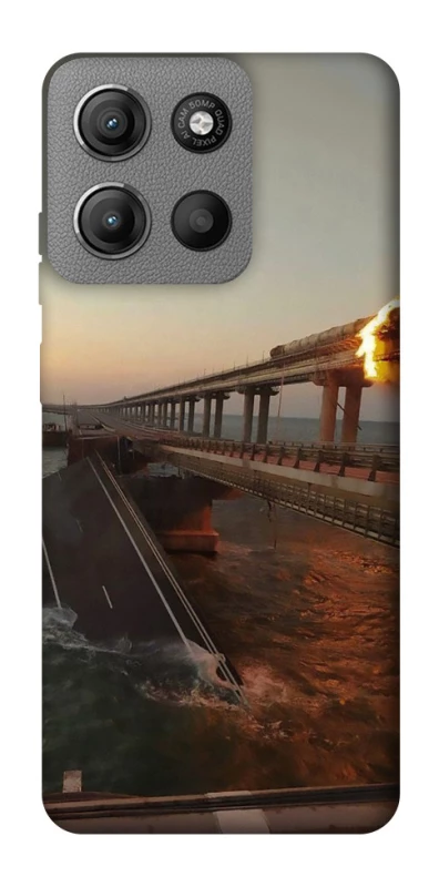 Чехол на Motorola Moto G15 4G Крымский мост устал фото 1 из 1