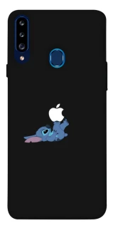 Чохол на Samsung Galaxy A20s Apple logo ver.9 фото 1 з 1