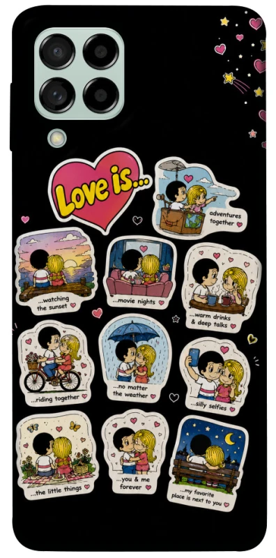 Чехол на Samsung Galaxy M53 5G Love is ver.4 фото 1 из 1