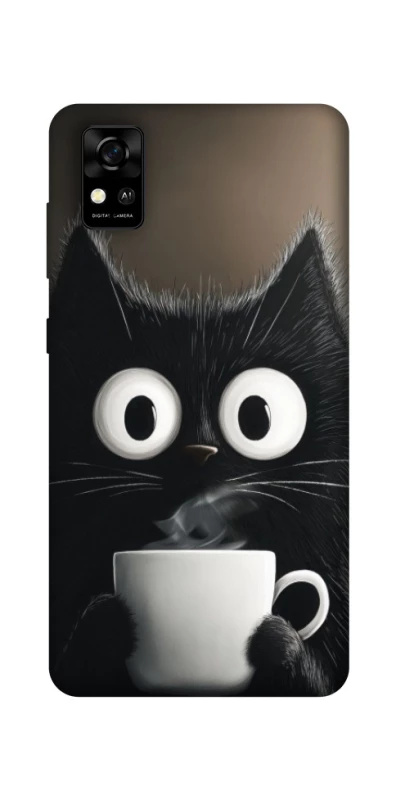 Чехол на ZTE Blade A31 morning cat фото 1 из 1