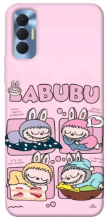 Чохол на TECNO Spark 8P Labubu Dreams Collage фото 1 з 1