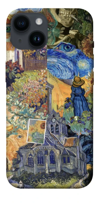Чехол на Apple iPhone 14 (6.1") Van Gogh collage фото 1 из 1