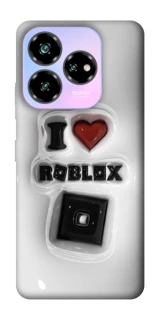 Чохол на ZTE Nubia V60 I love Roblox фото 1 з 1