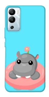 Чехол на Infinix Hot 12i Adopt Me Hippo Floatie фото 1 из 1