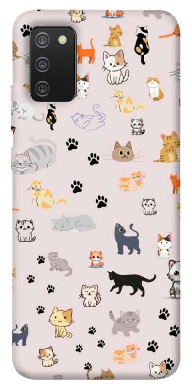 Чохол на Samsung Galaxy A02s Cat style ver.1 фото 1 з 1