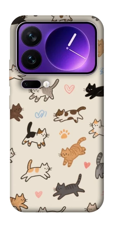 Чехол на Xiaomi 17 Pro Max Cat style ver.2 фото 1 из 1