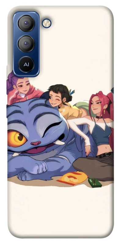 Чехол на TECNO Pop 5 LTE K-Pop Demon Hunters ver.16 фото 1 из 1