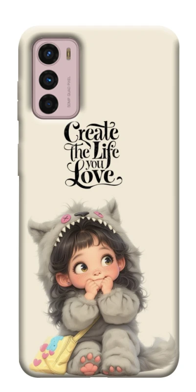 Чохол на Motorola Moto G42 Create the life you love фото 1 з 1