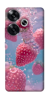 Чохол на Xiaomi Poco F6 Полуниця в воді фото 1 з 1