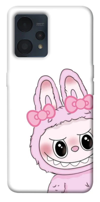 Чохол на Realme 9 4G / 9 Pro+ Labubu White фото 1 з 1