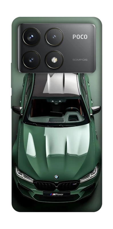 Чохол на Xiaomi Poco F6 Pro BMW green фото 1 з 1