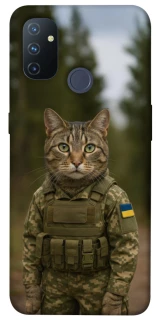 Чохол на OnePlus Nord N100 Кіт захисник фото 1 з 1