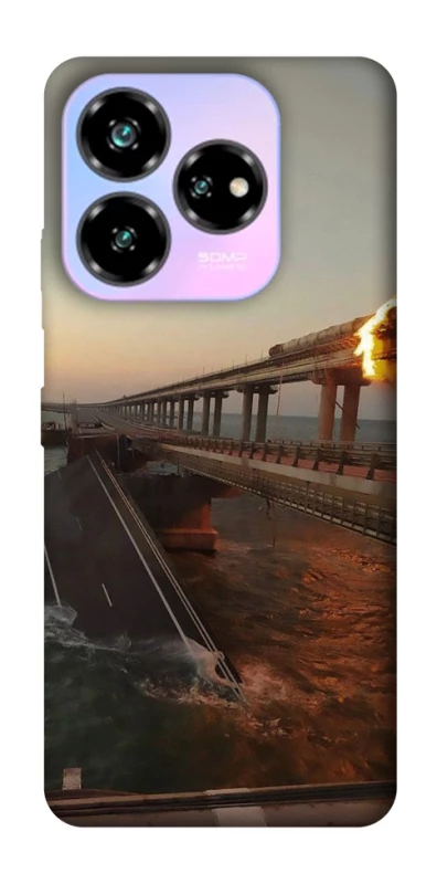 Чохол на ZTE Nubia V60 Desing Кримський міст втомився фото 1 з 1
